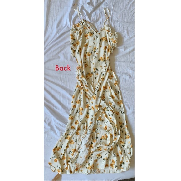 NIB Reformation Horizon Dress in Limonada, size 0 - Picture 5 of 7